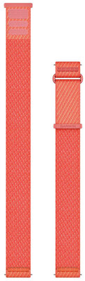 Nylonový řemínek Garmin 20mm, Coral/Red Pink, Quick Release, 010-14400-04