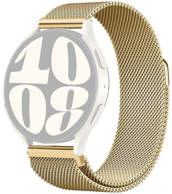 Ocelový náramek Ricardo Venosa, zlatý, Quick Release, magnetický