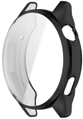 Ochranný kryt (pro Huawei Watch GT 6/7, 46mm), plastový, černý + sklíčko