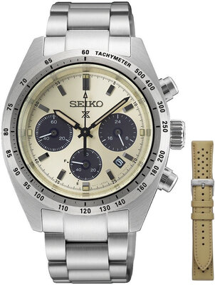 Seiko Prospex Speedtimer Solar Chronograph SSC959P1 European Exclusive Limited Edition 2700pcs (+ náhradní řemínek)