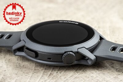 Coros Pace 4 Black / Silicone Band