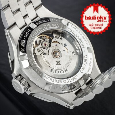 Edox Delfin Mecano 85310-3dm-ngin Limited Edition 300pcs (+ natahovač)