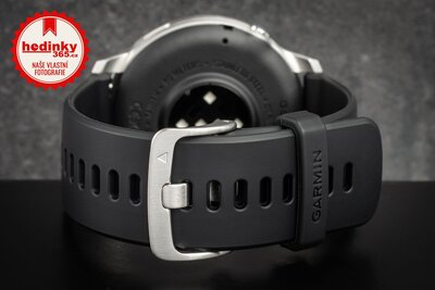 Garmin D2 Air X15, Silver/Black Silicone band