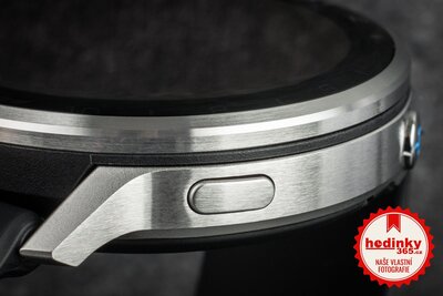 Garmin D2 Air X15, Silver/Black Silicone band