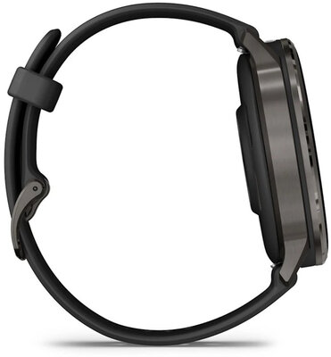 Garmin D2 Air X15, Slate/Black Silicone Band