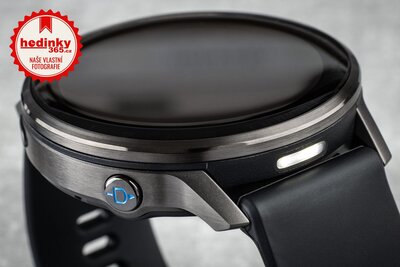 Garmin D2 Air X15, Slate/Black Silicone Band