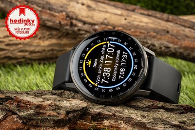 Garmin D2 Air X15, Slate/Black Silicone Band