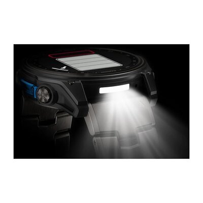 Garmin D2 Mach 2 51mm (Premium), Carbon Gray DLC Titanium with Vented Titanium Bracelet (+ náhradní řemínek)