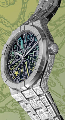 Maurice Lacroix Aikon Automatic WOTTO AI6008-SS009-090-1 Limited Edition 1000pcs