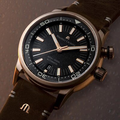 Maurice Lacroix Pontos S Diver Automatic PT6248-BRZ01-330-3 Limited Edition 888pcs