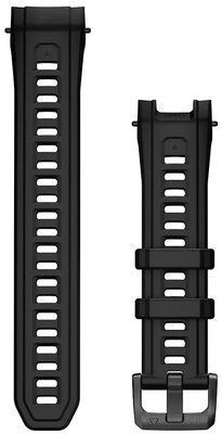Silikonový řemínek Garmin 22mm (pro Instinct 3 45mm), Černý, 010-13395-12