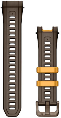 Silikonový řemínek Garmin 22mm (pro Instinct 3 45mm), Cocoa, 010-13395-11