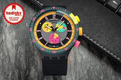 Swatch Neon Seppia SB02B104