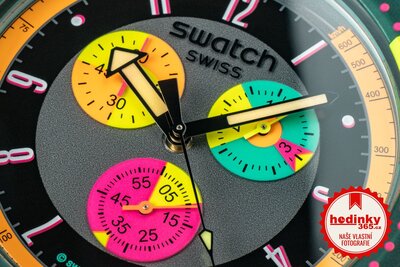Swatch Neon Seppia SB02B104