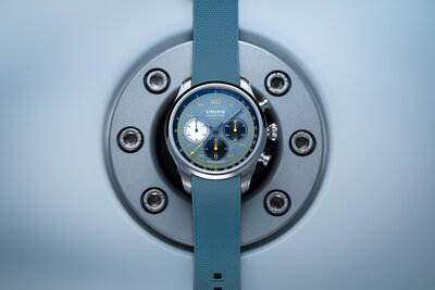 Union Glashütte Belisar Chronograph D009.427.17.042.09 Speedster Limited Edition 388pcs (+ náhradní řemínek)