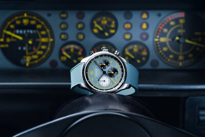 Union Glashütte Belisar Chronograph D009.427.17.042.09 Speedster Limited Edition 388pcs (+ náhradní řemínek)