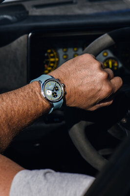 Union Glashütte Belisar Chronograph D009.427.17.042.09 Speedster Limited Edition 388pcs (+ náhradní řemínek)