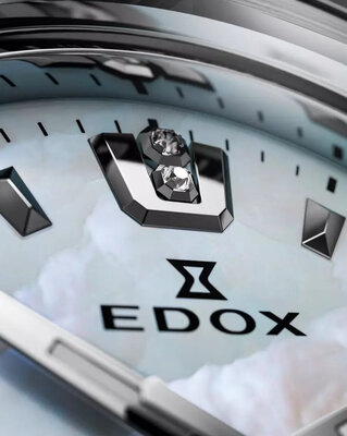 Edox Diver Date Lady Quartz 53100-3m-nand