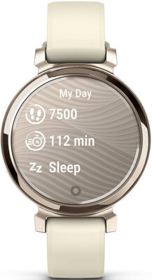 Garmin Lily 2 Cream Gold / Coconut Silicone Band