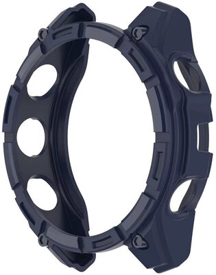 Ochranný kryt (pro Garmin Fenix 8/9 SOLAR, 47mm), silikonový, modrý