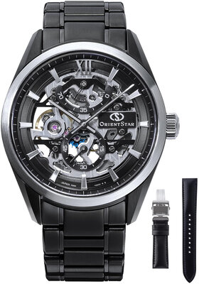 Orient Star Contemporary M34 F8 Full Skeleton Mechanical RE-AZ0105N00B 75th Anniversary Limited Edition 430pcs (+ náhradní řemínek)
