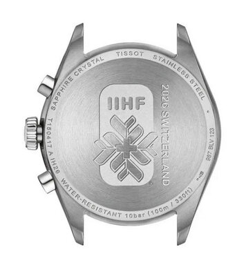 Tissot PR 100 Chronograph Quartz T150.417.11.351.01 IIHF WM 2026 Special Edition (+ puk)