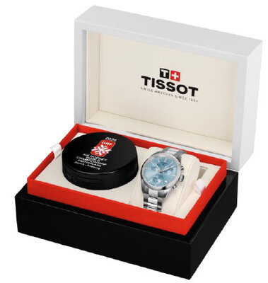 Tissot PR 100 Chronograph Quartz T150.417.11.351.01 IIHF WM 2026 Special Edition (+ puk)
