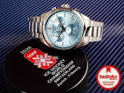 Tissot PR 100 Chronograph Quartz T150.417.11.351.01 IIHF WM 2026 Special Edition (+ puk)