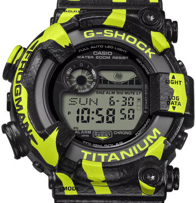 Casio G-Shock Master of G GW-8200TPF-1ER Frogman Three-striped Poison Frog Limited Edition