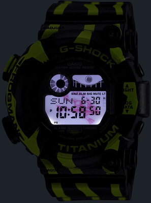 Casio G-Shock Master of G GW-8200TPF-1ER Frogman Three-striped Poison Frog Limited Edition