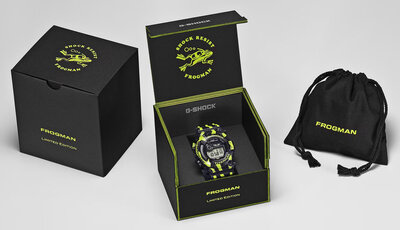 Casio G-Shock Master of G GW-8200TPF-1ER Frogman Three-striped Poison Frog Limited Edition