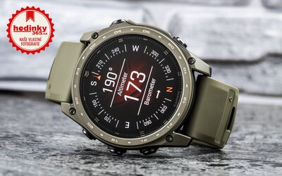 Garmin Tactix 8 Sapphire AMOLED 51mm, Olive Drab Cerakote (rozbalené)