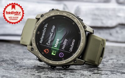 Garmin Tactix 8 Sapphire AMOLED 51mm, Olive Drab Cerakote (rozbalené)