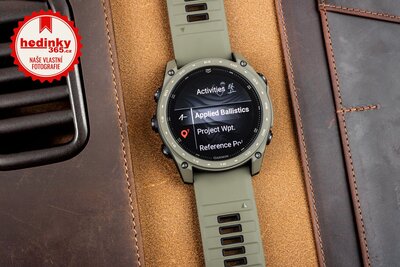Garmin Tactix 8 Sapphire AMOLED 51mm, Olive Drab Cerakote (rozbalené)