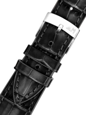 Kožený řemínek Morellato Bayon 6167C54.019 M, černý