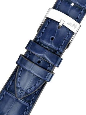 Kožený řemínek Morellato Bayon 6167C54.062 M, modrý