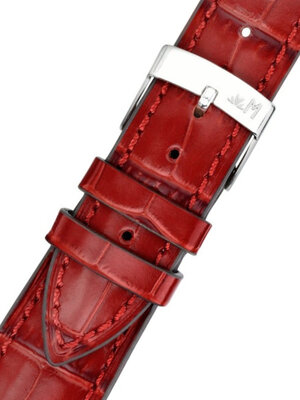 Kožený řemínek Morellato Bayon 6167C54.083 S, červený