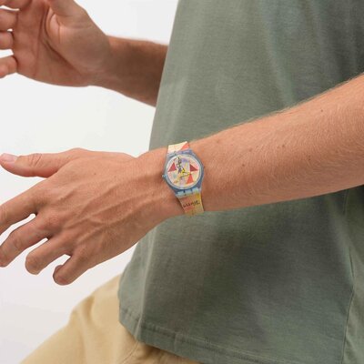 Swatch x Guggenheim Klee's Bavarian Don Giovanni SO28Z703