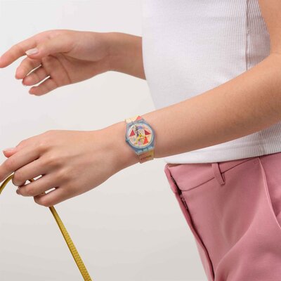 Swatch x Guggenheim Klee's Bavarian Don Giovanni SO28Z703