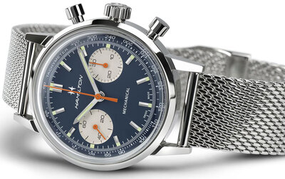 Hamilton American Classic Intra-Matic Automatic Chronograph H38429541 (+ náhradní řemínek)