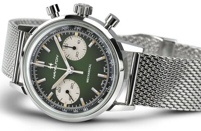 Hamilton American Classic Intra-Matic Automatic Chronograph H38429861 (+náhradní řemínek)