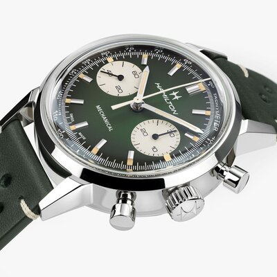 Hamilton American Classic Intra-Matic Mechanical Chronograph H38429861 (+náhradní řemínek)