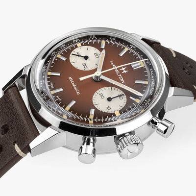 Hamilton American Classic Intra-Matic Mechanical Chronograph H38429591 (+ náhradní náramek)