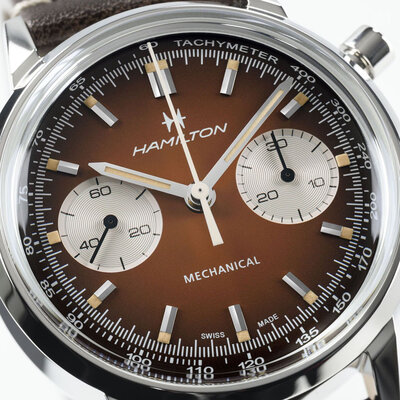 Hamilton American Classic Intra-Matic Mechanical Chronograph H38429591 (+ náhradní náramek)