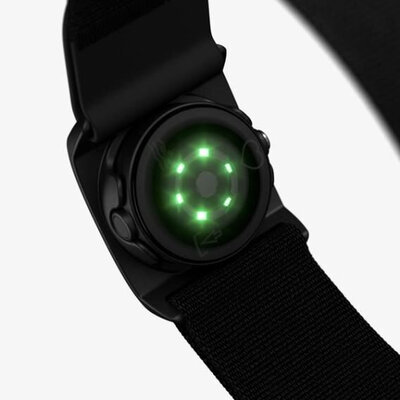 Optický snímač tepové frekvence Polar Verity Sense, černý, vel. L-XXL