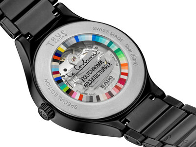 Rado True Round Les Couleurs Le Corbusier Automatic R27111162 Special Edition