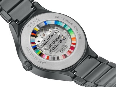 Rado True Round Thinline Les Couleurs Le Corbusier Automatic R27048162 Special Edition