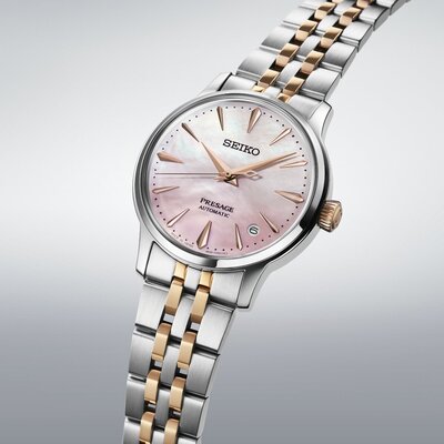 Seiko Presage Automatic SRPM06J1 "Cocktail Time Sakura Aviation" Limited Edition 9000pcs