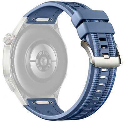 Silikonový řemínek Ricardo Roccaraso 22mm (pro Huawei Watch GT 6, 46mm), Blue, QuickFit