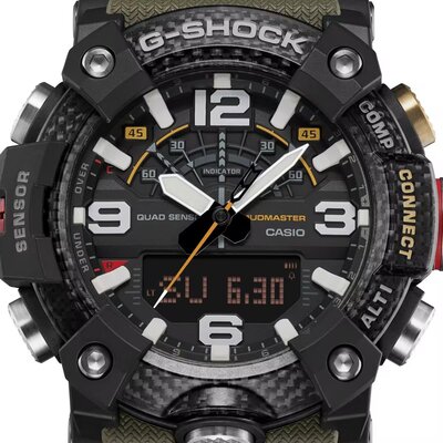 Casio G-Shock Mudmaster GG-B100X-1A3ER Carbon Core Guard